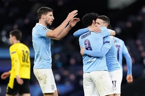 سیتی 2-1 دورتموند: صعود آبیها قطعی نشد