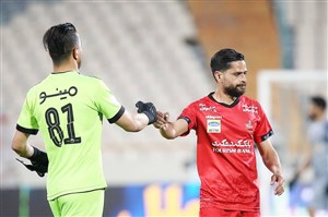 کامیابینیا بهترین بازیکن دیدار پرسپولیس - الریان