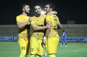خوشه طلایی 2 – بادران تهران صفر  / لیگ یک / پیروزی بزرگ خوشه طلایی