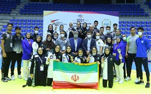 نتیجه تاریخی دختران تکواندو در آسیا