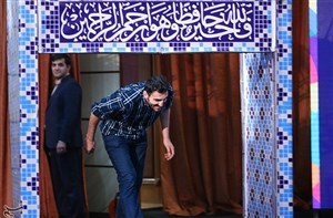 برگزاری مراسم بدرقه کاروان ایران در فرودگاه