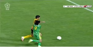 نفت آبادان 2- ماشین 1؛گل آخر را باید طالب میزد