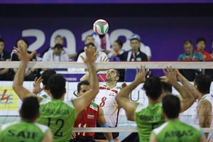 پیروزی تیم ملی والیبال نشسته ایران برابر روسیه