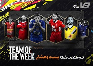 تیم منتخب هفته بیست و هشتم لیگ برتر