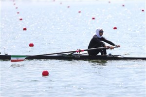 دختر قایقران ایران به یک چهارم رفت
