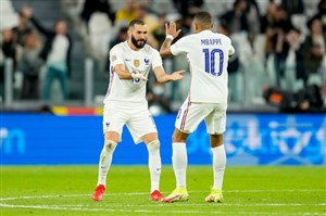 بلژیک 2-3 فرانسه؛ بازگشت بزرگ خروسها در تورین