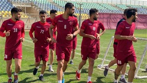 تمرین پرسپولیس در زمین آکادمی