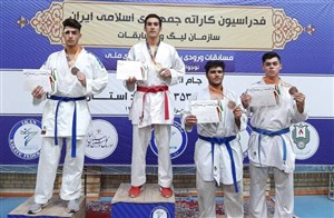 کاراتهکا قمی، مدال طلای قهرمانی کشور را کسب کرد