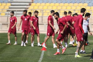آزمایش مدافعان پرسپولیس توسط یحیی(عکس)