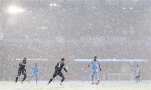 سیتی 2 - 1 وستهام؛ برتری زیر برف سهمگین