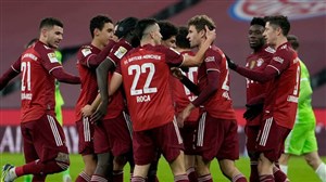 بایرن 4-0 وولفسبورگ: باواریایی‌ها، قهرمان نیم فصل