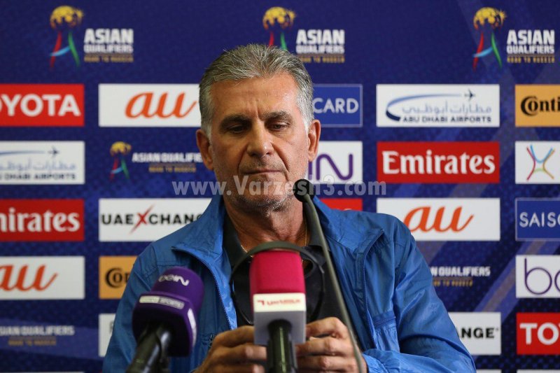 کیروش جنگ با خبرنگاران را علنی کرد