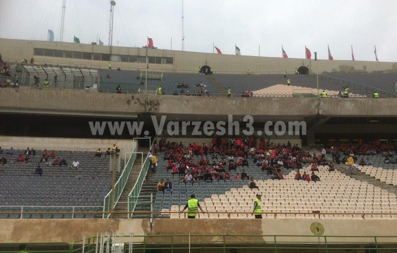 بازیکنان پرسپولیس تشویق نشدند