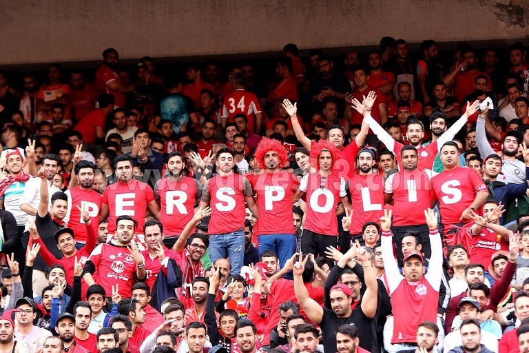 سرود قهرمانی در تمرین پرسپولیس 