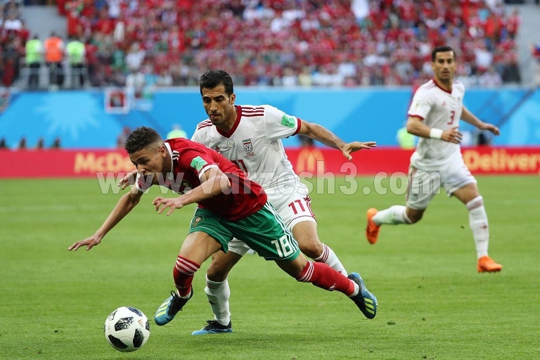 امیری، آزمون و بیرو بهترین بازیکنان ایران- مراکش