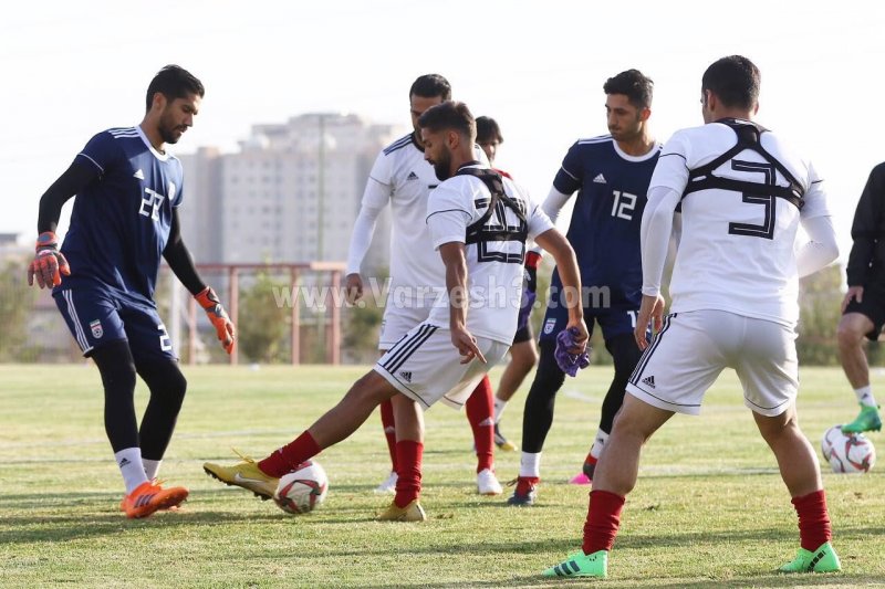 سیدحسین، تنها آبی پوش در بین آبی‌های تیم ملی
