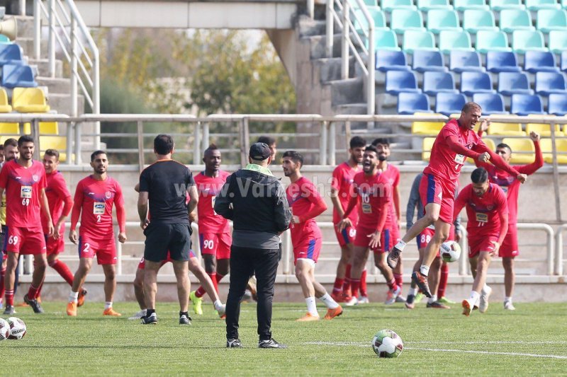 برنامه تمرینات نیم‌فصل پرسپولیس