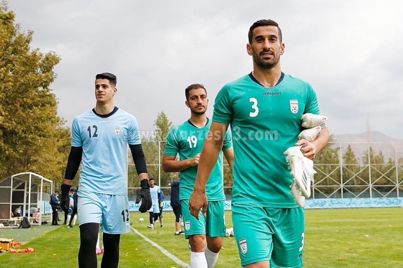 بیست و سه بازیکن برای بازی ایران -بوسنی