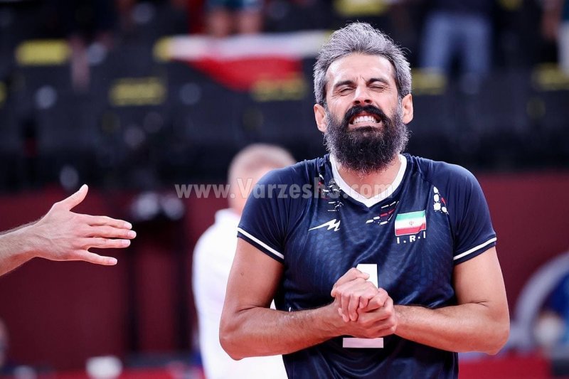 والیبال ایران و وابستگی افراطی به یک بازیکن(عکس)